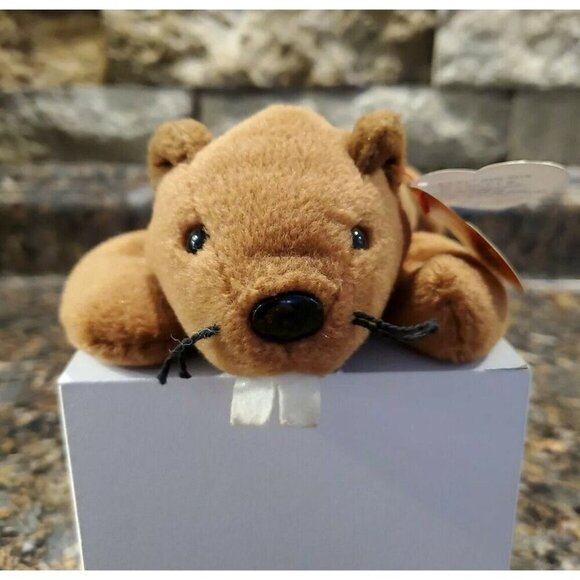 Ty Other - NWT Ty Beanie Baby Bucky 1995 Beaver